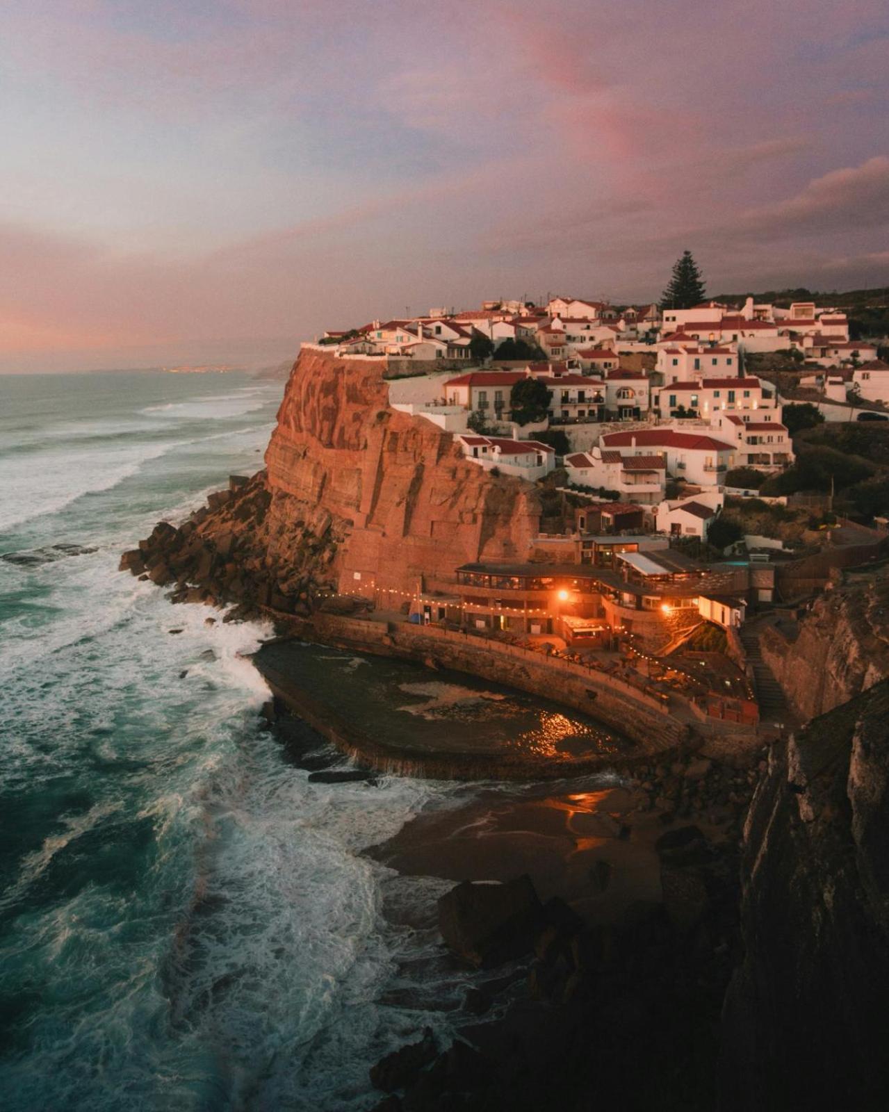 コラレス Azenhas Do Mar Roadside Houseヴィラ エクステリア 写真