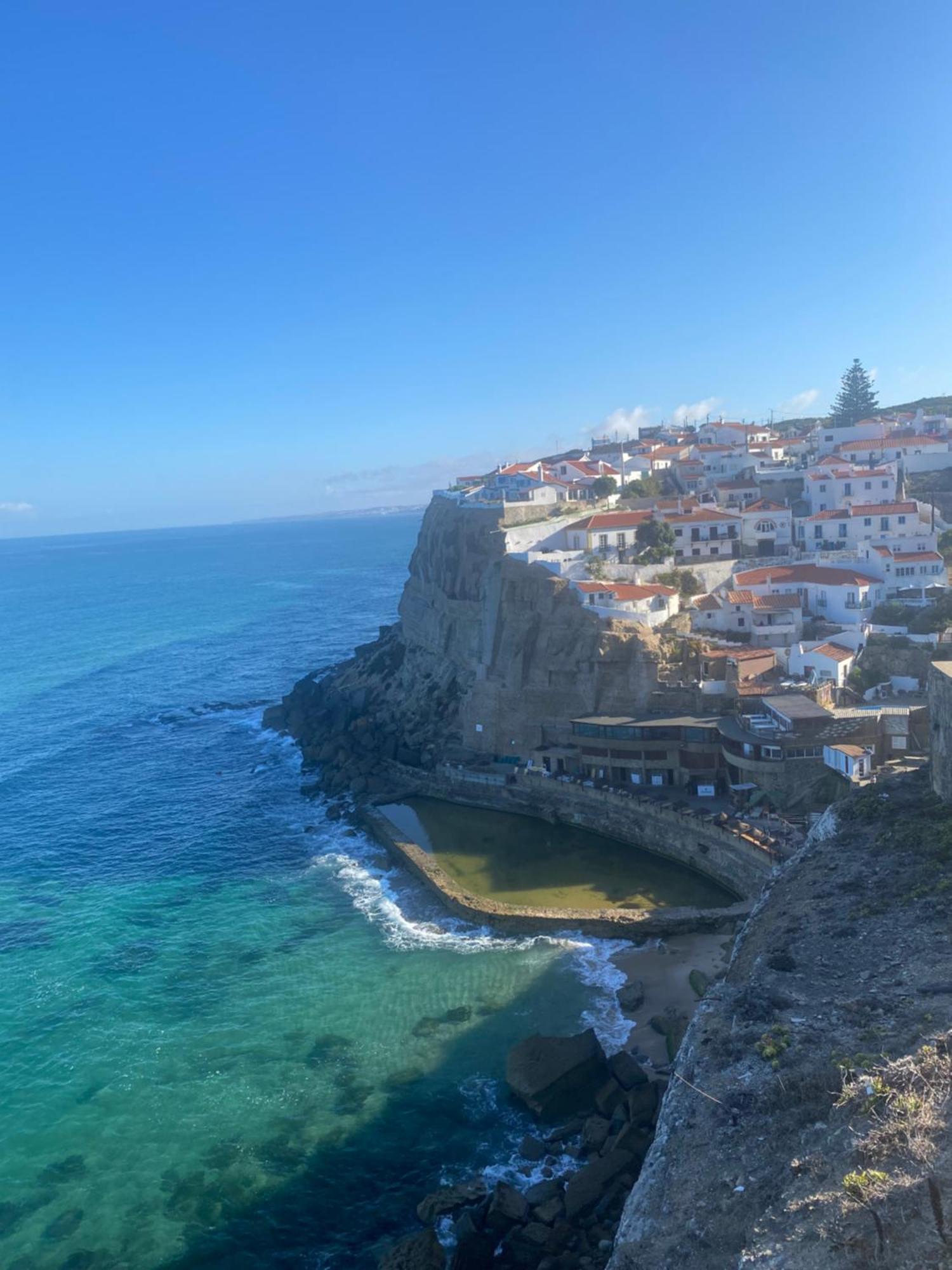 コラレス Azenhas Do Mar Roadside Houseヴィラ エクステリア 写真